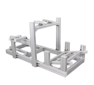 conveyors_1 Racing Simulation Rig Frame 4080 In Silver